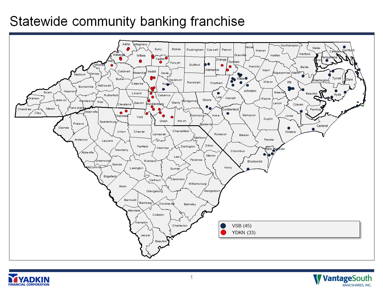 Statewide Combined Branches